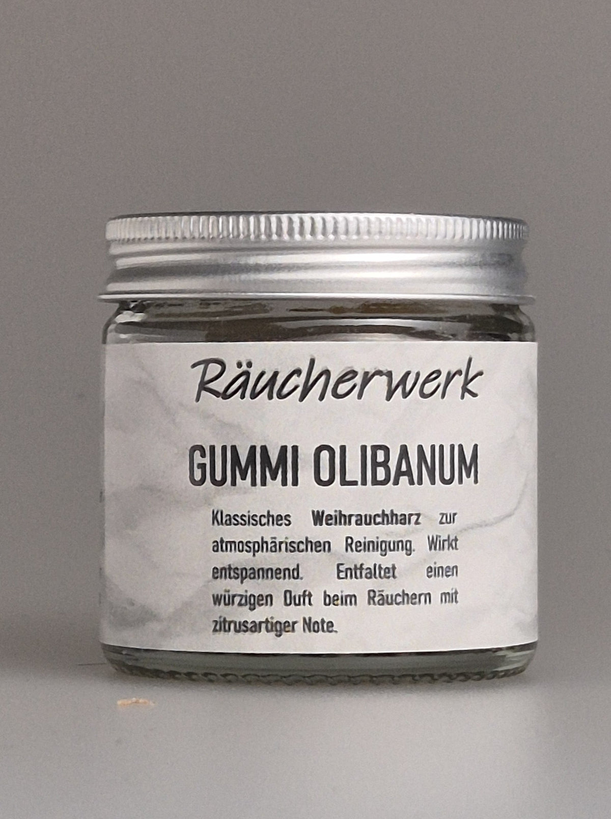 Räucherwerk, Weihrauch, Gummi Olibanum, würziger Rauch, zitrusartige Note, zur Reinigung, Räuchermischungen, Räuchermanufaktur