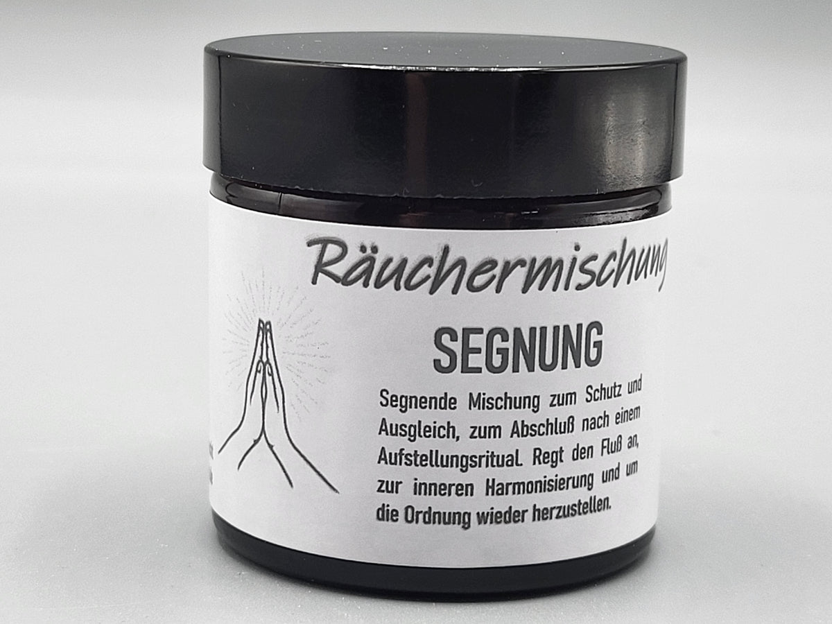 Räuchermischung SEGNUNG räuchern für Energetische Reinigung - MA-FUMO, die Räuchermanufaktur