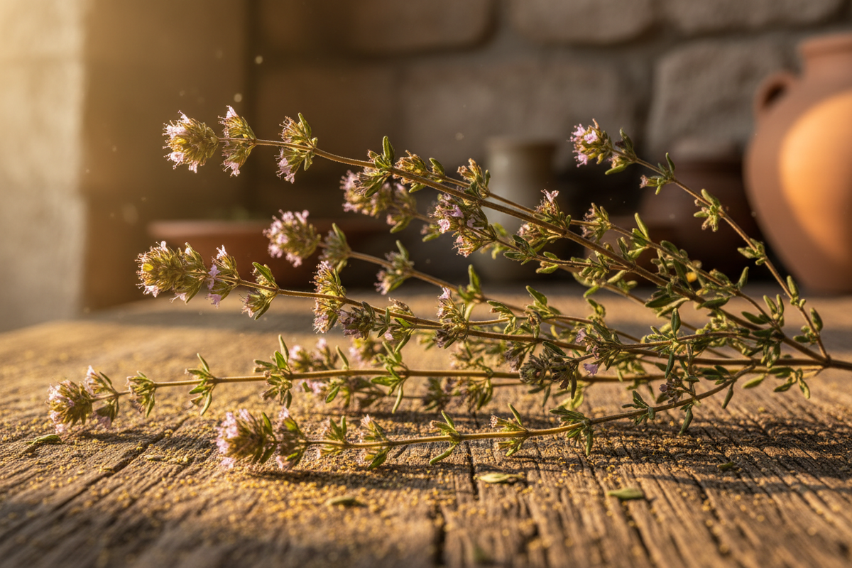 Thymian (Thymus vulgaris) – Das Kraut der Tapferkeit zum Räuchern