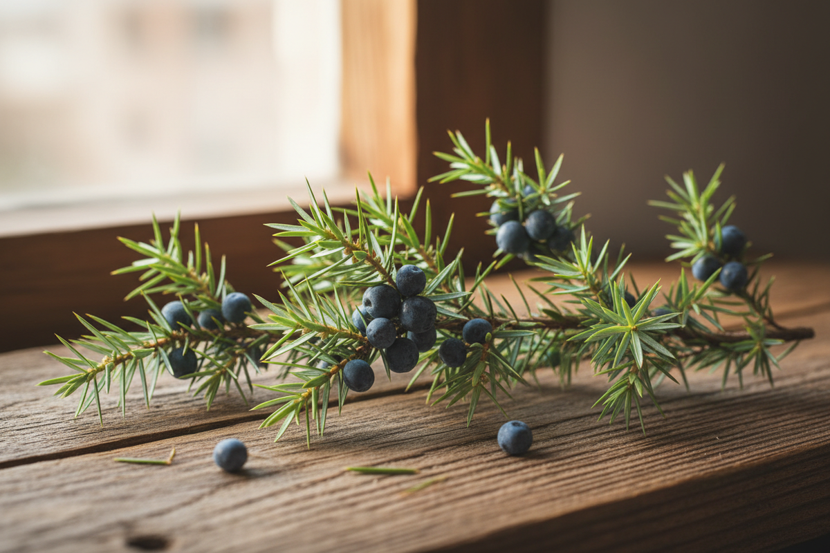 Wacholder – Nadeln, Beeren und Holz (Juniperus communis) zum Räuchern