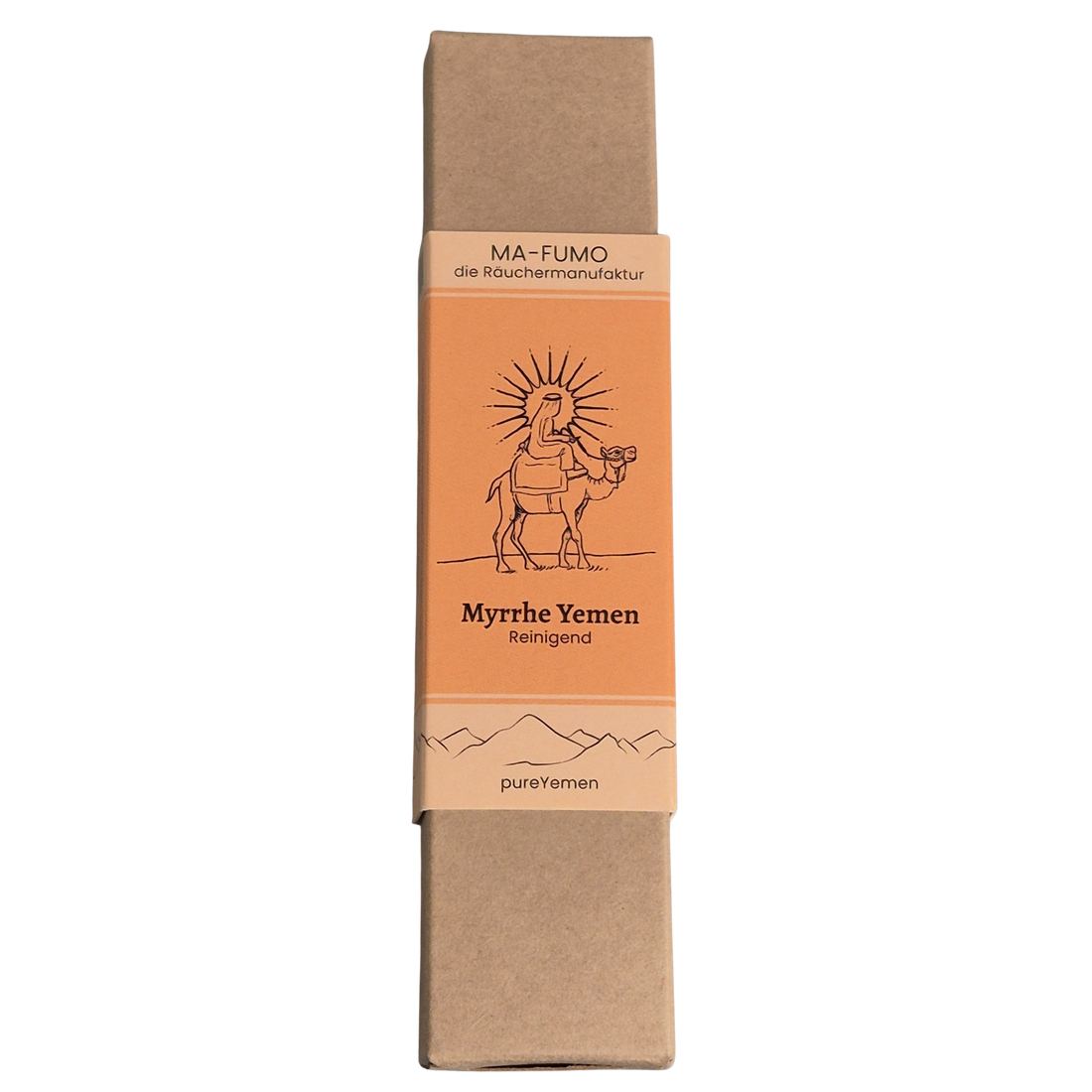 von Hand gerollte Räucherstäbchen aus dem Jemen.  Ohne Zusätze, ohne Chemie - 100% natürliche Rohstoffe. Zu bestellen im MAFUMO Shop