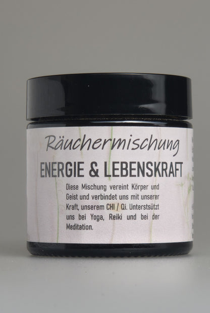 Räuchermischung ENERGIE &amp; LEBENSKRAFT räuchern für Entspannung &amp; Meditation - MA-FUMO, die Räuchermanufaktur