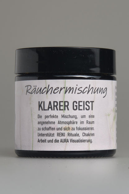 Räuchermischung KLARER GEIST räuchern für Spiritualität &amp; Aurareinigung - MA-FUMO, die Räuchermanufaktur