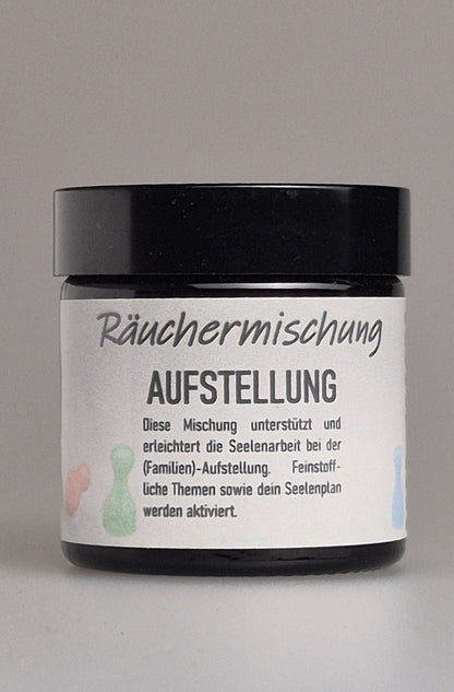 Räuchermischung AUFSTELLUNG räuchern für Spiritualität &amp; Aurareinigung - MA-FUMO, die Räuchermanufaktur
