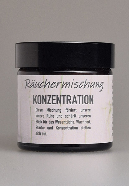 Räuchermischung KONZENTRATION räuchern für Entspannung &amp; Meditation - MA-FUMO, die Räuchermanufaktur