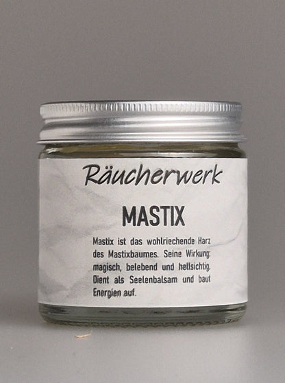 Weihrauch, Räuchermischung, Mastix, Mastixbaum, Seelenbalsam, Räuchern, Räucherschale