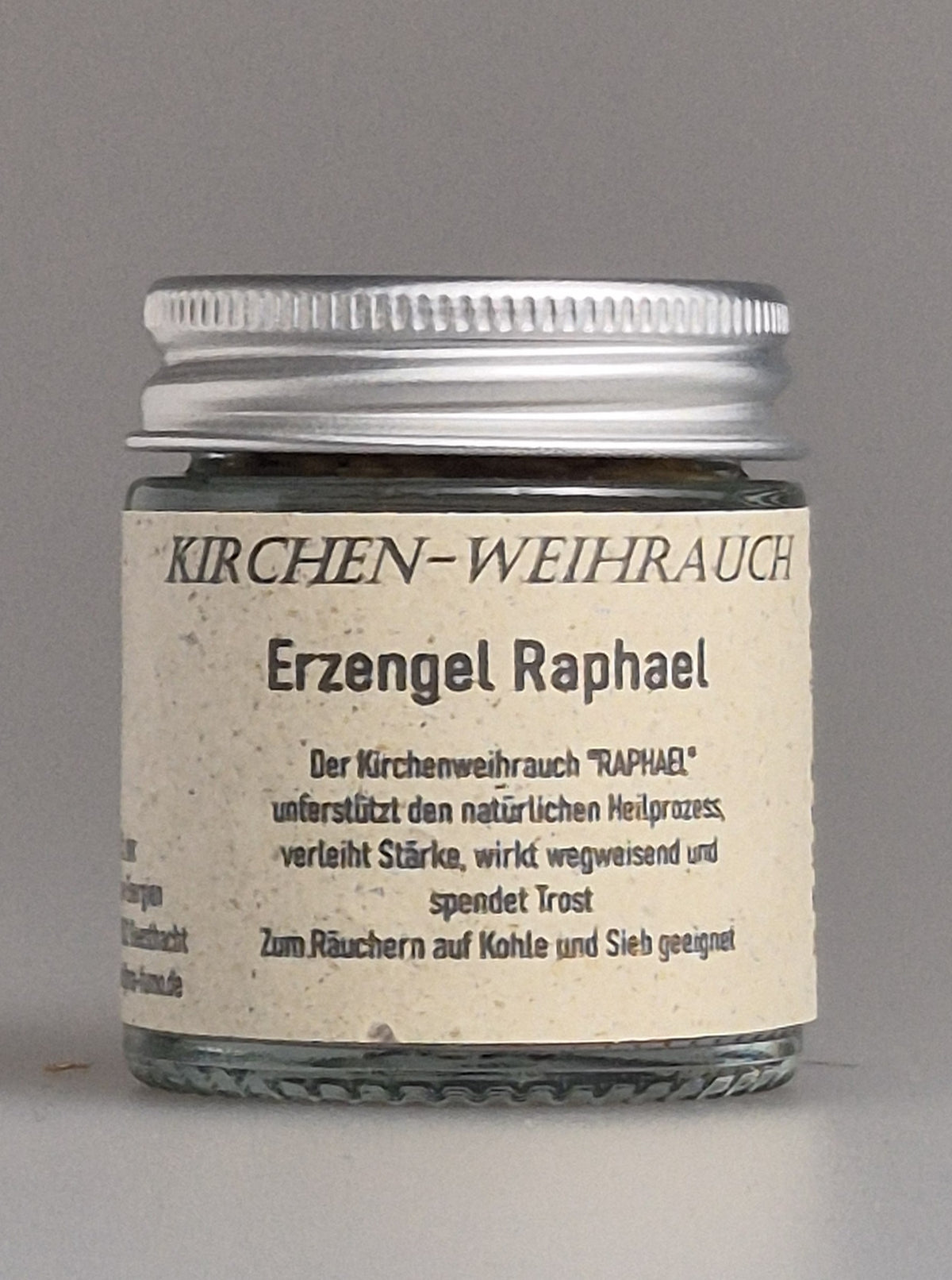 Räucherwerk, Erlesener Kirchen-Weihrauch Erzengel Raphael mit Kräutern. Sanft im Duft. Unterstützt Heilprozesse, verleiht Stärke und spendet Trost. Online bei MA-FUMO, der Räuchermanufaktur