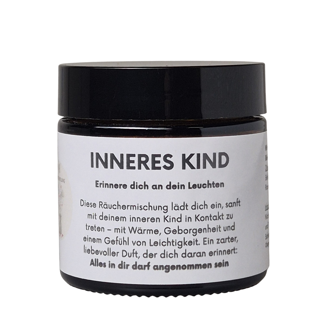 Räuchermischung INNERES KIND - Erinnere dich an dein Leuchten, 60ml im Glastiegel im Shop von MAFUMO