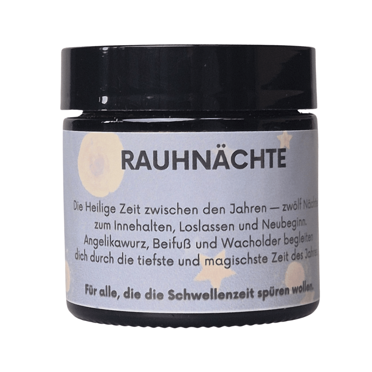 Räuchermischung Rauhnächte im 60ml Glastiegel
