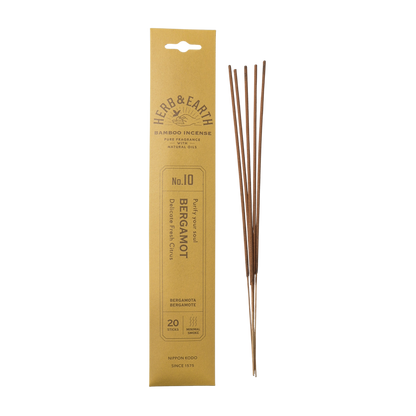 Japanische Räucherstäbchen aus Bergamot, purify your soul