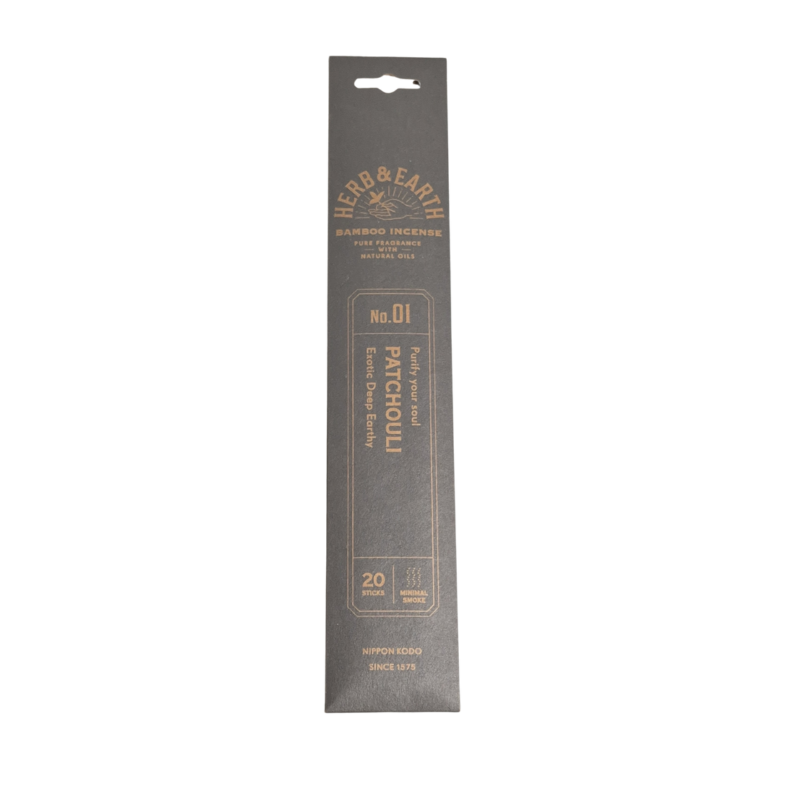 Japanische Räucherstäbchen aus Patchouli, purify your soul