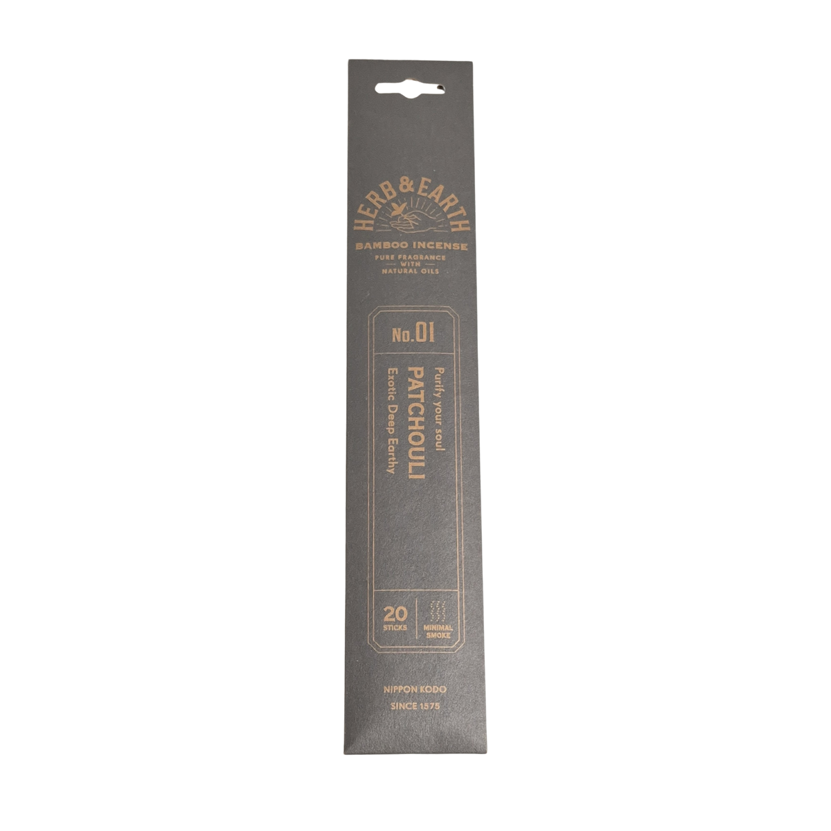 Japanische Räucherstäbchen aus Patchouli, purify your soul