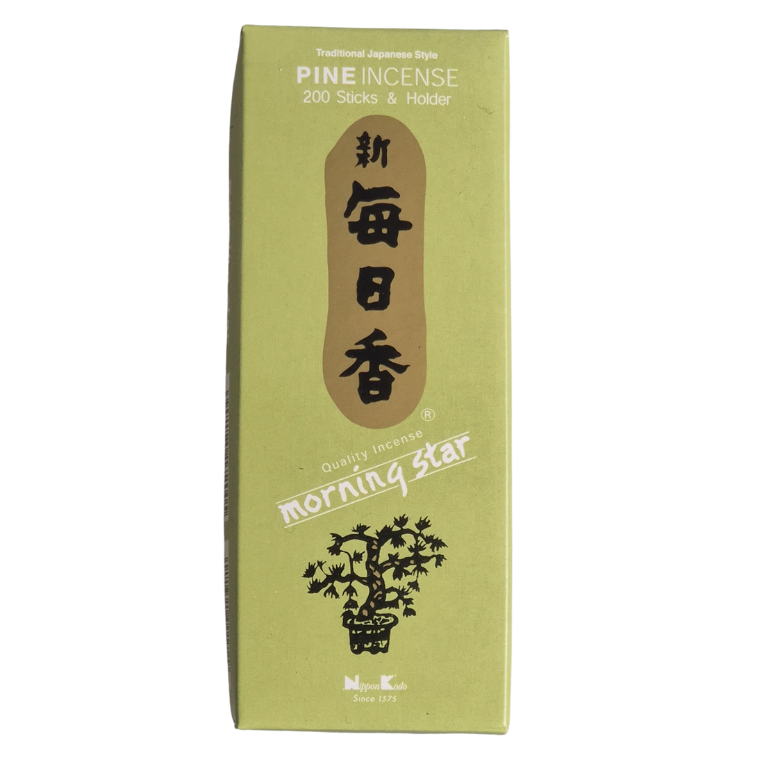 Japanische Räucherstäbchen Kiefer, Morning Star von Nippon Kodo