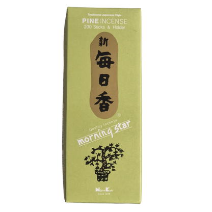 Japanische Räucherstäbchen Kiefer, Morning Star von Nippon Kodo