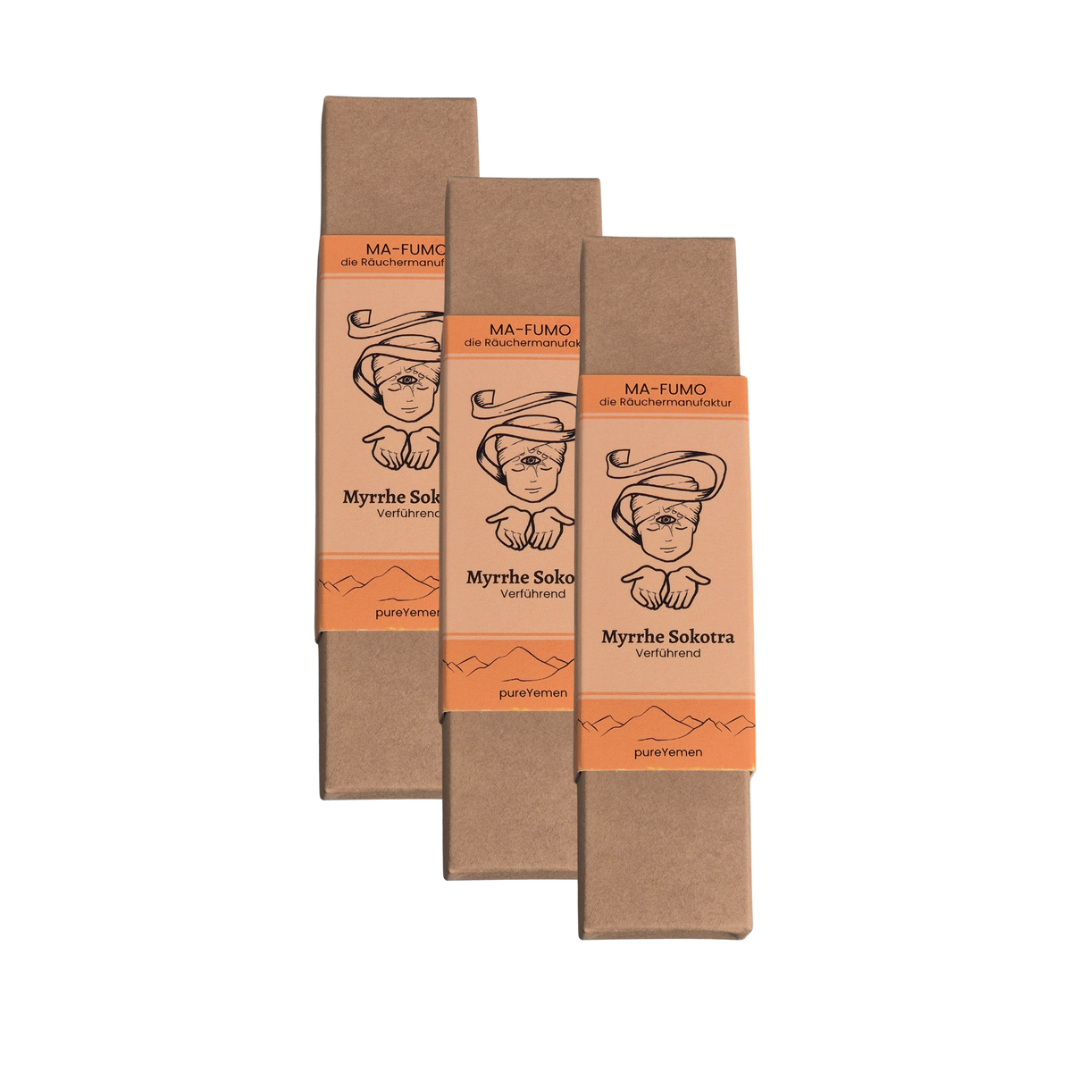 Räucherstäbchen Myrrhe Sokotra - pureYemen