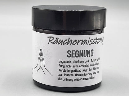 Räuchermischung SEGNUNG räuchern für Energetische Reinigung - MA-FUMO, die Räuchermanufaktur